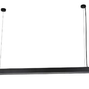 PENDENTE LINEAR SAGITTARII PRETO 24W 3000K