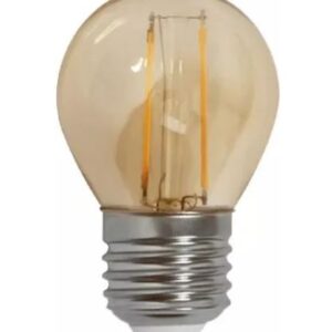LAMPADA FILAMENTO LED G45 BRANCO QUENTE  Mayler