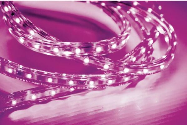 FITA LED 220V 6MM ROSA