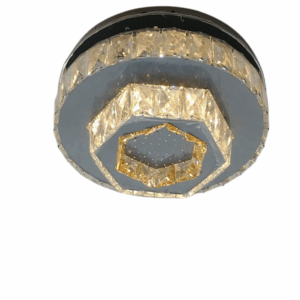 PLAFON LED SOBREPOR CRISTAL REDONDO