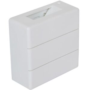 ARANDELA LED 6W 2 FACHOS RISCHI BRANCA ELEGANCE