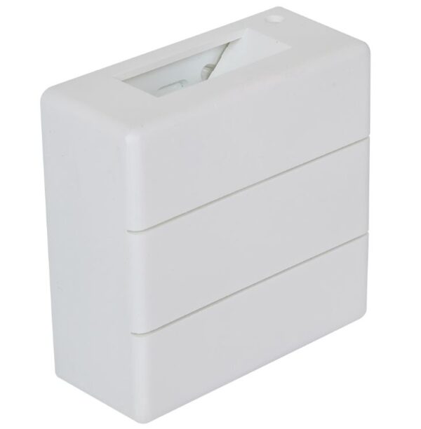 ARANDELA LED 6W 2 FACHOS RISCHI BRANCA ELEGANCE