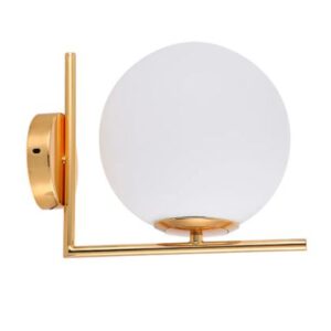 ARANDELA GLOBE LINE P 1XG9 DOURADO