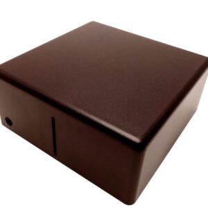 ARANDELA LED 3W 2 RISK BRANCO QUENTE MARROM