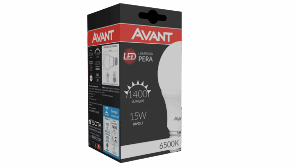 LAMPADA LED BULBO 15W BRANCO FRIO KIAN