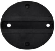 EMENDA BASE PARA TRILHO ELETRIFICADO PRETO