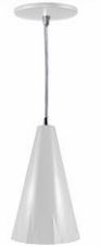 PENDENTE CONE BRANCO