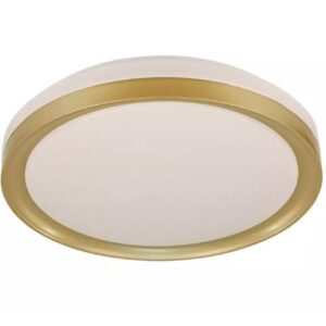 PLAFON CHASS DOURADO 38CM 30 WATTS MULTICOR