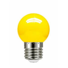 LAMPADA LED MINI BULBO 1W AMARELA CTB