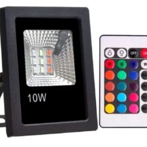 REFLETOR LED 10W SMD RGB ATOP