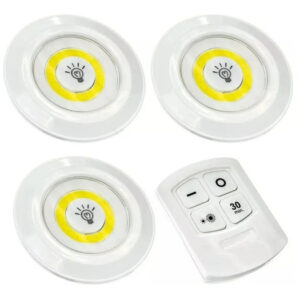 KIT SPOT LED SOBREPOR 3 UNIDADES