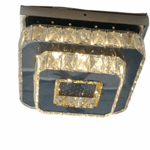 PLAFON LED SOBREPOR CRISTAL QUADRADO