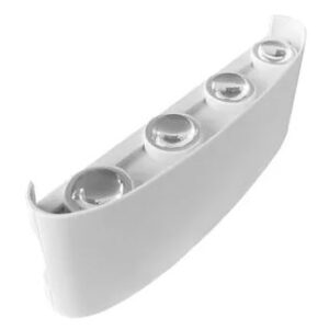 ARANDELA LED 8 LENTES ALM-103BR 8W 3000K BRANCA HITEC