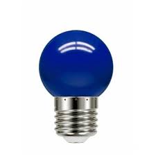 LAMPADA LED MINI BULBO 1W AZUL CTB