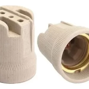 BOCAL PORCELANA E27 P/ SPOT C/ ALCA BR