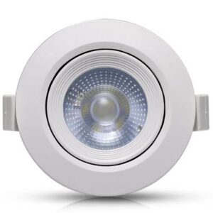 SPOT LED 5W REDONDO BRANCO QUENTE INAITE