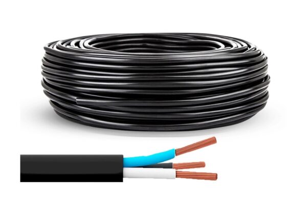 CABO PP FLEXIVEL 500V 3x2,50 MM 100M PT MAXX