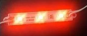 CARTELA C/20 MODULO 3 LEDS 5050 RESINADO VERMELHO
