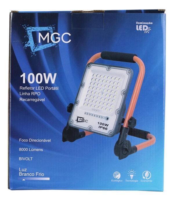 REFLETOR LED COM BATERIA BLRB-100W/B AM/BF CTB - Image 3