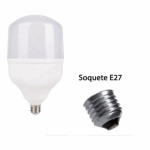 LAMPADA LED BULBO 50W BRANCO FRIO LUMANTI