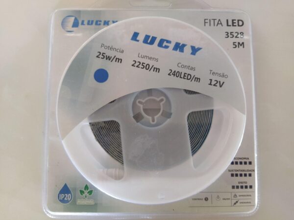 FITA LED 12V 240L/M 5M AZUL ATOP