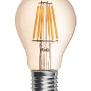 LAMPADA FILAMENTO LED A60 BRANCO QUENTE LUMANTI