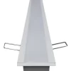 PERFIL 65X20 EMBUTIR 2M BRANCO