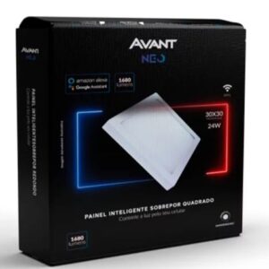PLAFON LED 24W NEO SOBREPOR QUADRADO 2700K-6500K