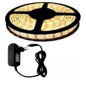 FITA LED 12V 3528 IP65 BRANCO QUENTE