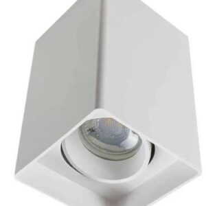 SPOT SOBREPOR QUADRADO BRANCO MR16 LUMANTI