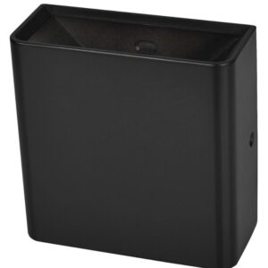 ARANDELA LED 3W 2 FACHOS DUE 3000K PRETO