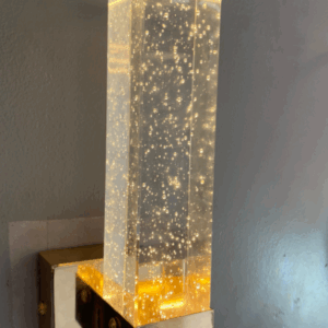 ARANDELA LED 5W CRISTAL 3 EM 1 DOURADO