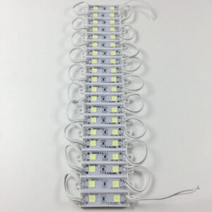 CARTELA C/20 MODULO 2 LEDS 3582 RESINADO MINI BRANCO FRIO