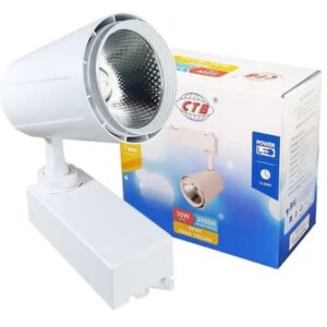 SPOT LED TRILHO 30W BRANCO 3000K CTB