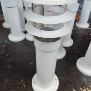 MINI-POSTE JARDIM C/ SINALEIRO 35CM
