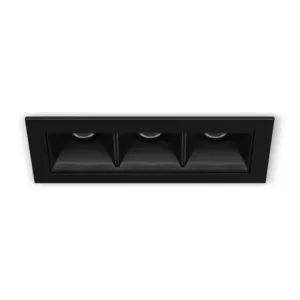 SPOT PONTUAL EMBUTIDO 6W/R 3*2W QUENTE PT/PT CTB