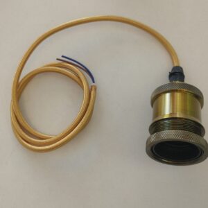 PENDENTE UNO METAL OURO VELHO