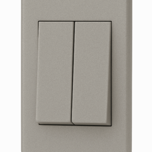 TAMPA 2 TECLAS CINZA 1/2 E 3/4