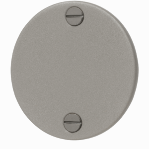 TAMPA  ACABAMENTO CINZA 1/2" / 3/4" / 1"