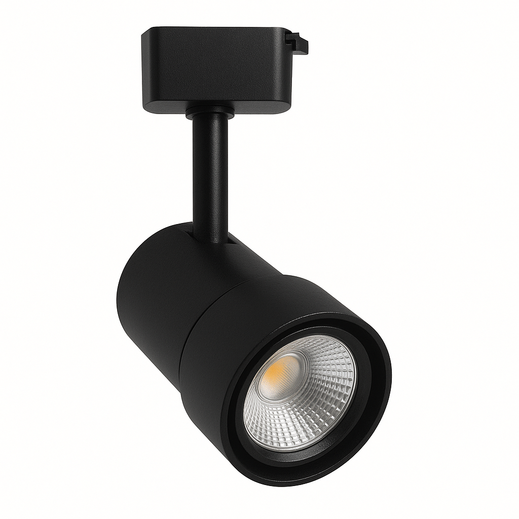 SPOT LED TRILHO 20W 6500K PRETO
