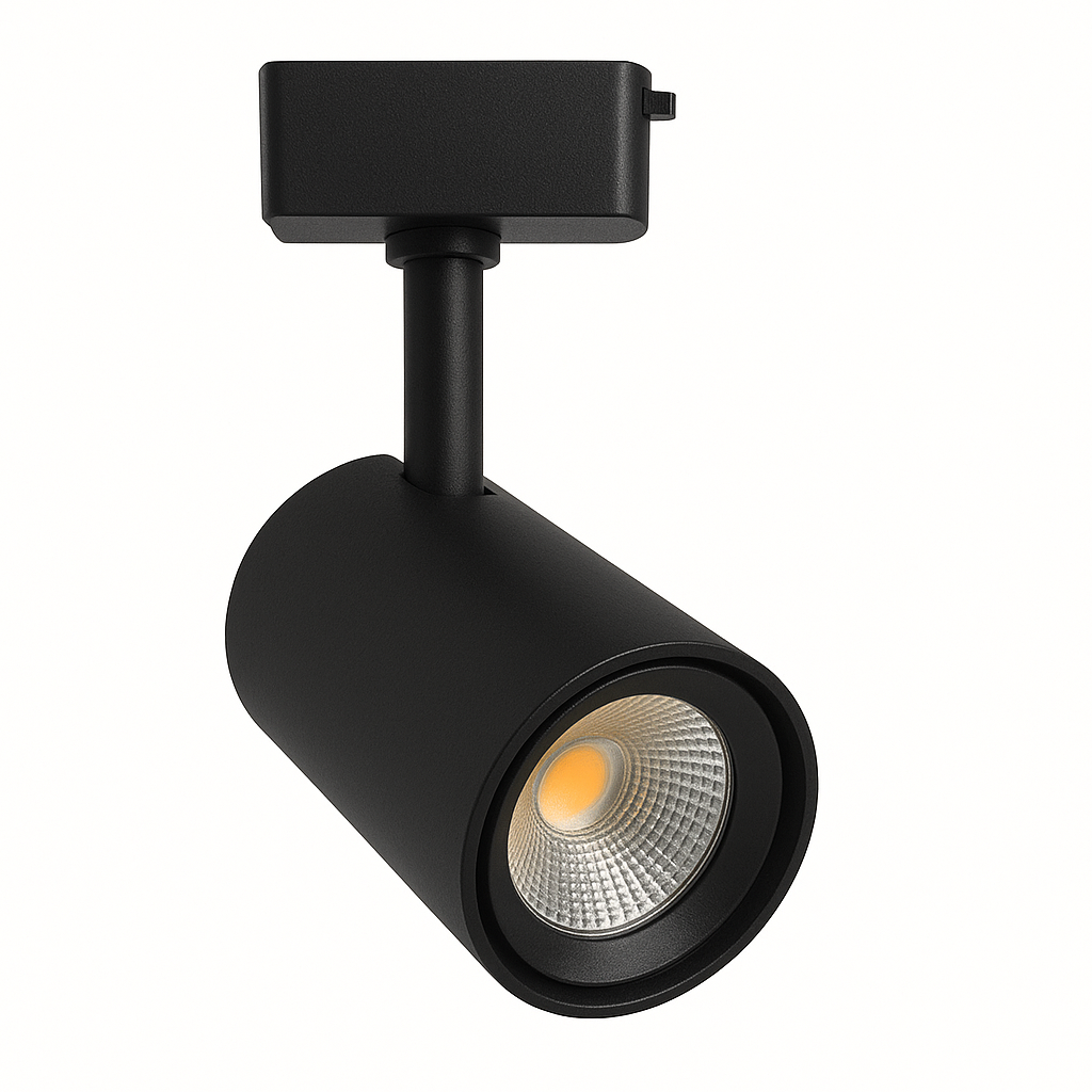 SPOT LED TRILHO 15W 3000K PRETO GOREMI