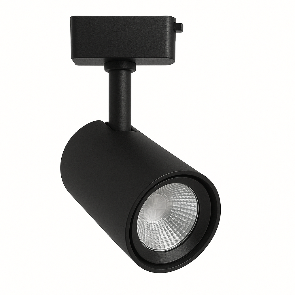 SPOT LED TRILHO 10W 6500K PRETO