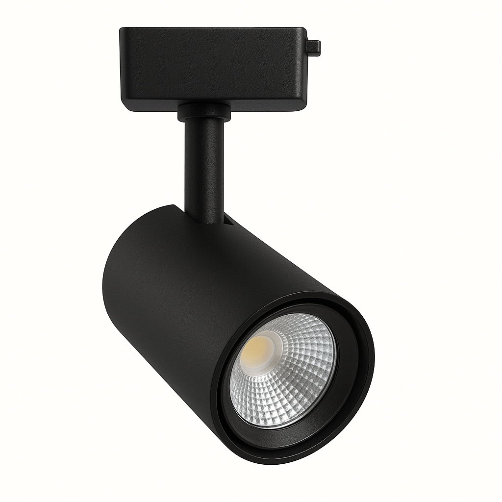 SPOT LED TRILHO 10W 4000K PRETO