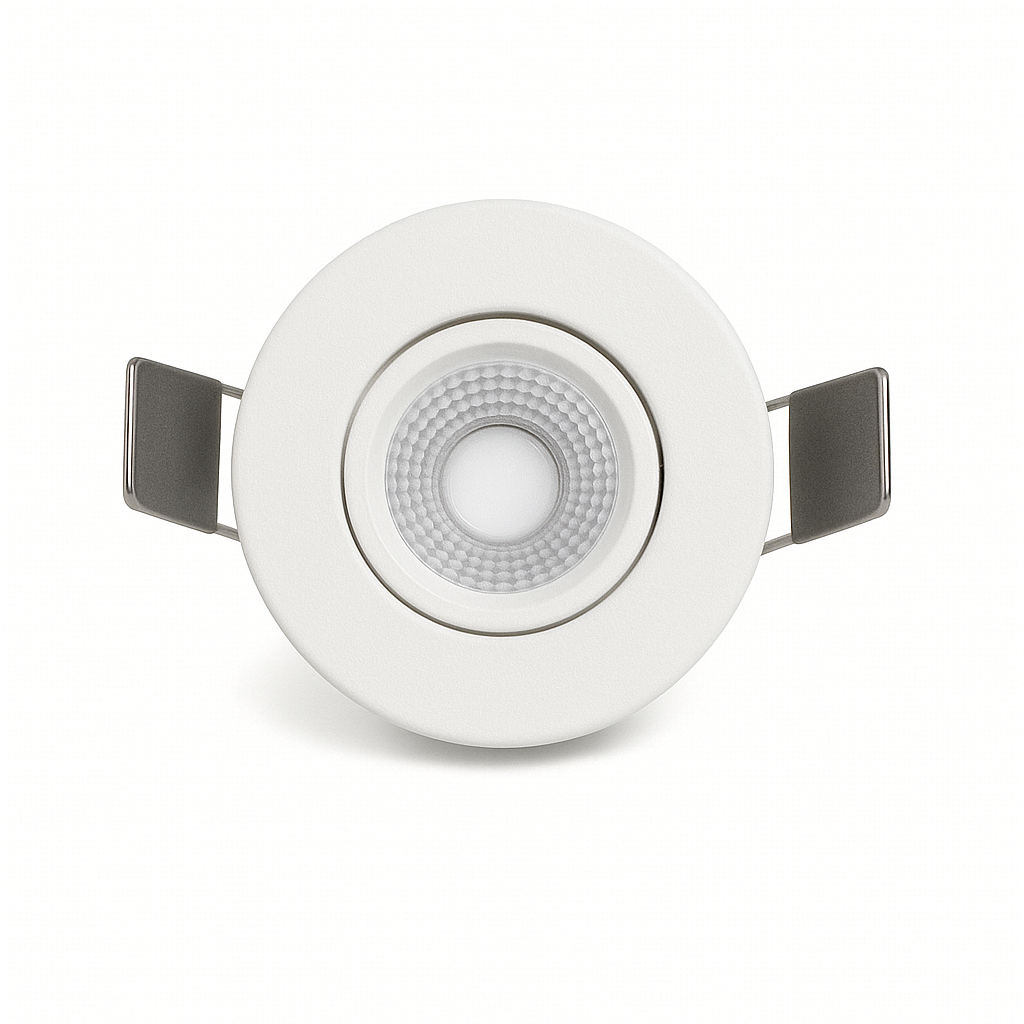 SPOT LED MINI 3W REDONDO BRANCO FRIO CTB