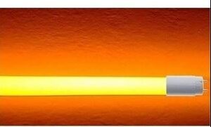 LAMPADA LED TUBULAR T8 120CM 18W AMBAR CTB