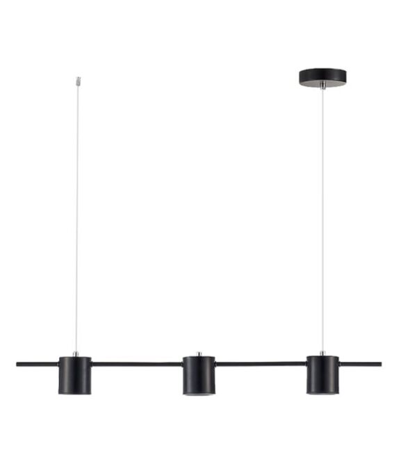 PENDENTE LED ATRIA 3XMR16 PRETO