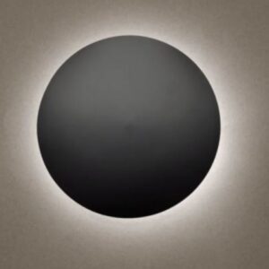 ARANDELA LED MIRACH 6W 600LM 3000K IP65 PRETO ASTRALED