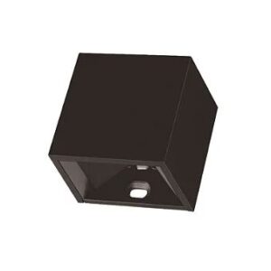 ARANDELA LED MINI 2W REGULAVEL PRETA BRANCO QUENTE  CTB