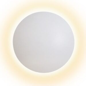 ARANDELA LED MIRACH 6W 600LM 3000K IP65 BRANCO ASTRALED