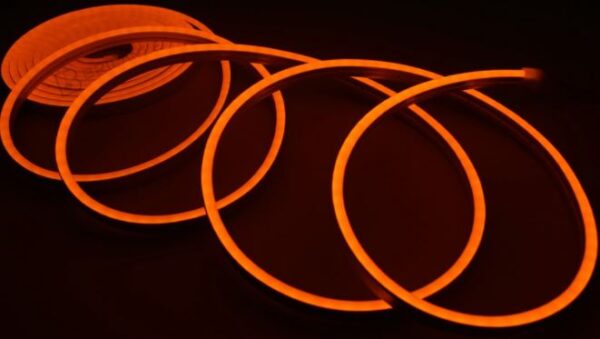 FITA LED 12V NEON LARANJA